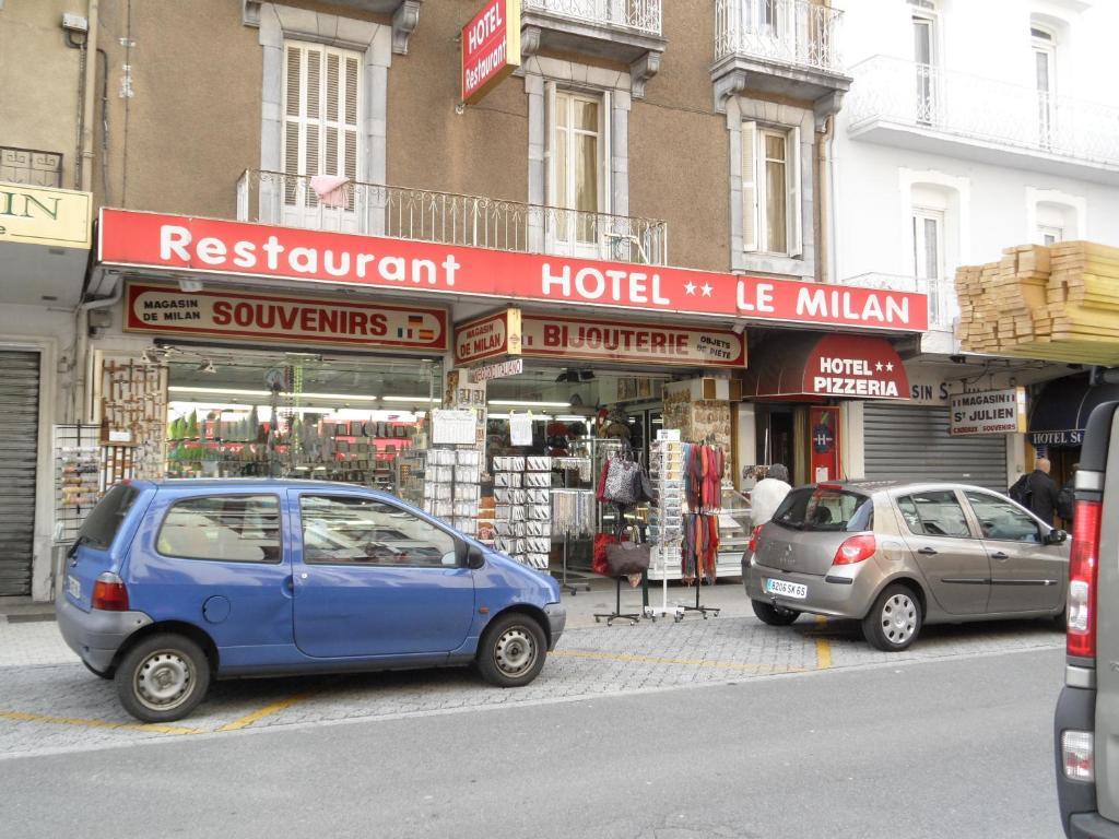 Hotel Le Milan Lourdes Bagian luar foto